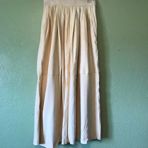 Ralph Lauren Calfskin Leather Skirt